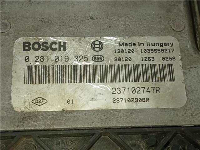Centralita Motor ECU Mercedes Citan 1.5 109 CDI COMPACTO (A1)(415.601) [1.5 LTR. - 66 KW CDI CAT]