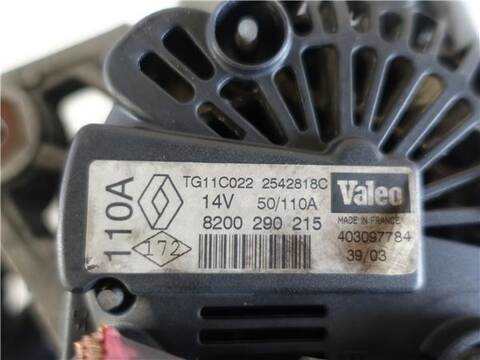 Foto 3ª: Alternador Renault Megane 1.9 CONFORT EXPRESSION BERLINA 120CV 88KW II BERLINA 5P [D/F9Q B8] (2003)