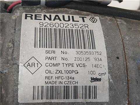Foto 3ª: Compresor Aire Acondicionado Renault Clio 1.5 DYNAMIQUE 90CV 66KW [K9K 628] (2013)