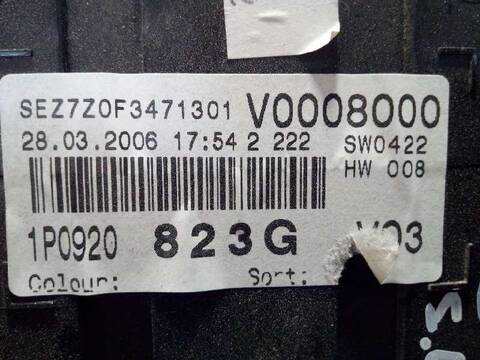 Foto 4ª: Cuadro de Instrumentos Seat Leon STYLANCE - STYLE 105CV 77KW [BXE] (2006)