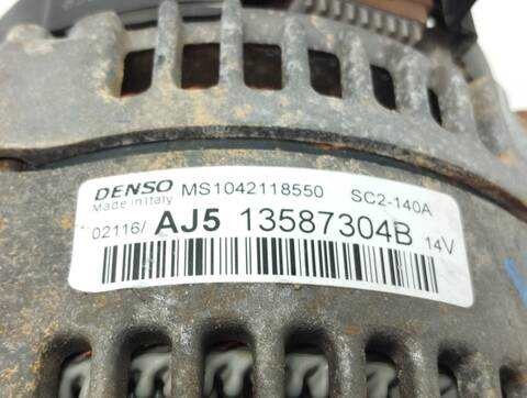 Foto 3ª: Alternador Opel Astra DYNAMIC 110CV 81KW [B16DTE] (2016)