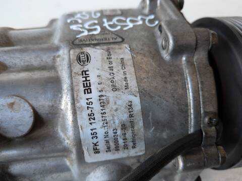 Foto 3ª: Compresor Aire Acondicionado Audi A3 ASZ (2002)