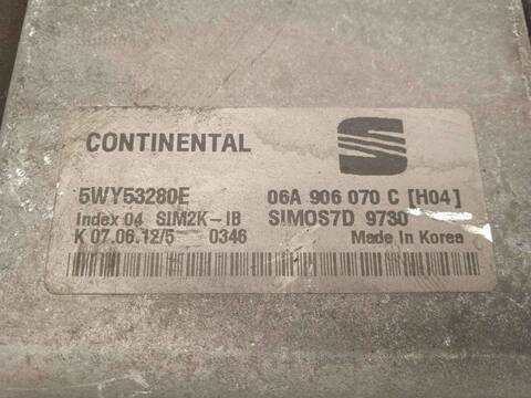 Foto 3ª: Centralita Motor ECU Seat Altea ERENCE 102CV 75KW [CHG] (2012)