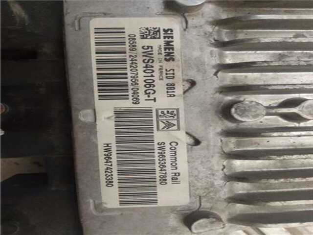 Foto 3ª: Centralita Motor ECU Citroen Xsara 2.0 HDI SX (66KW) [2.0 LTR. - 66 KW HDI CAT (RHY - DW10TD)] [8HY (DV4TED4)]