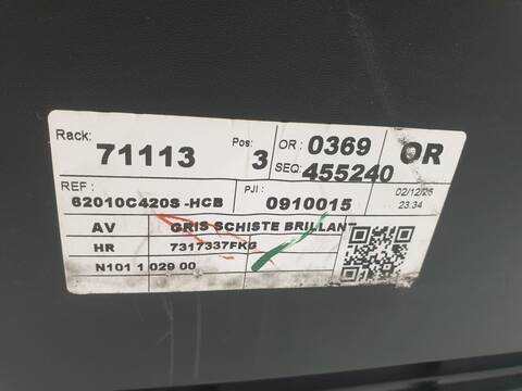 Foto 3ª: Paragolpes Delantero Renault Scenic 170 COMFORT RANGE EVOLUTION