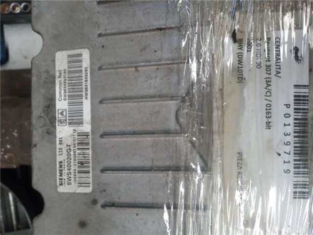 Centralita Motor ECU Peugeot 307 2.0 HDI 90