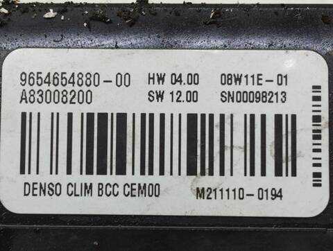 Foto 2ª: Modulo Confort BCM Citroen C4 AVATAR PICASSO 136CV 100KW [RHJ] (2008)