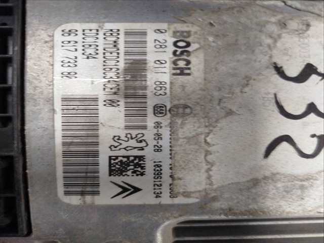Foto 2ª: Centralita Motor ECU Citroen C4 BERLINA (2008)