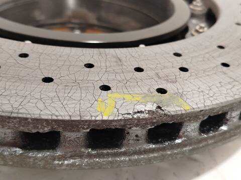 Foto 3ª: Disco Freno Trasero Porsche 911 3.8 TURBO S 992650) 650CV 478KW [DKHA] (2024)