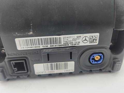 Foto 4ª: Pantalla Multifuncion Mercedes Clase A 140 A 200 CDI - D 176.008) 136CV 100KW [OM 651.930] (2014)