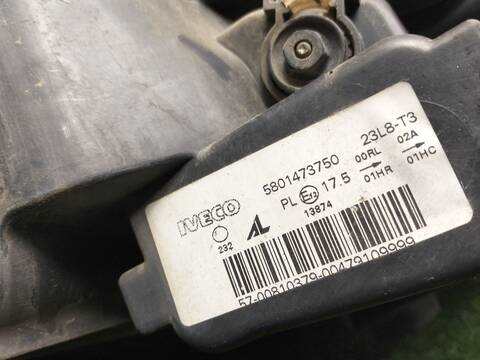 Foto 3ª: Faro Izquierdo Iveco Daily 33S14 35S14 35C14 136CV 100KW FURGONETA [F1AGL4111,F1AGL4115,F1AGL411B] (2018)