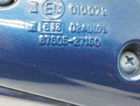 Foto 2ª: Retrovisor Izquierdo Hyundai Coupe 1.6 FX COUPE 116CV 85KW [G 4GR] (2000)