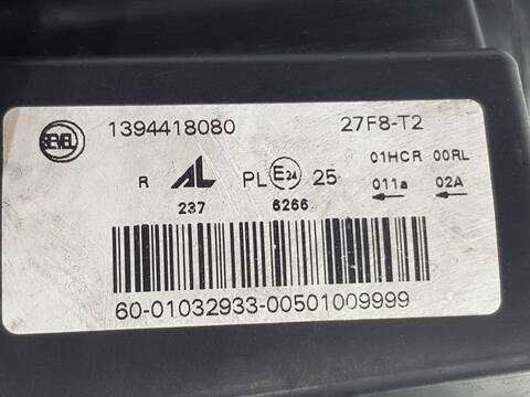 Foto 2ª: Faro Derecho Fiat Ducato 150 RS 3450 MM) L2H2)