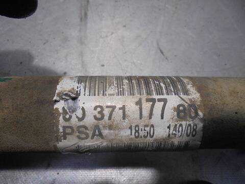Foto 4ª: Transmision Delantera Izquierda Citroen C4 1.6 16V HDI FAP PICASSO 109CV 80KW [D9HZ] (2008)