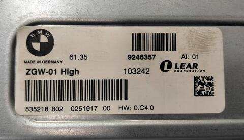 Foto 3ª: Centralita Motor ECU Bmw Serie 5 518 530 D 245CV [N57D30A] (2009)