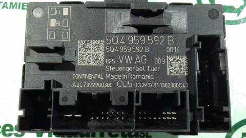 Foto 2ª: Centralita Cierre Centralizado Volkswagen Golf ADVANCE BLUEMOTION 105CV 77KW [CLHA] (2014)