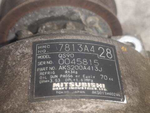 Foto 2ª: Compresor Aire Acondicionado Mitsubishi ASX 4N13 (2012)