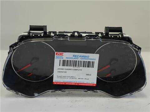 Cuadro de Instrumentos Renault Captur 1.0 INTENS 91CV 67KW