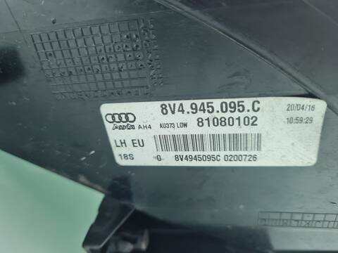 Foto 3ª: Piloto Trasero Izquierdo Audi A3 DESIGN EDITION 110CV 81KW [CXX] (2016)