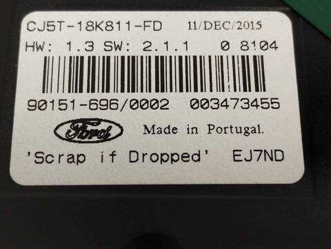 Foto 3ª: Mando Multifuncion Ford Kuga ST-LINE 2WD 180CV 132KW [JTMA] (2016)