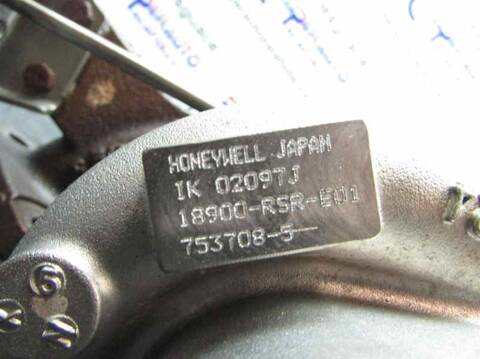 Foto 3ª: Turbocompresor Honda Civic N22A2 (2006)