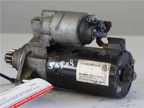 Foto 2ª: Motor de Arranque Mercedes Clase B 150 B 180 CDI 1796 CC 80 KW [D 651901] (2012)