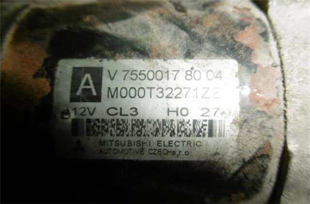 Motor de Arranque Citroen DS3 1.6 ELECTRO SHOT [1.6 LTR. - 88 KW 16V]