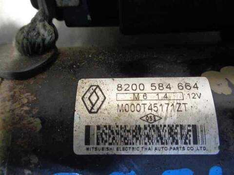 Foto 2ª: Motor de Arranque Dacia Logan AMBIANCE 75CV 55KW [K7J A7] (2007)