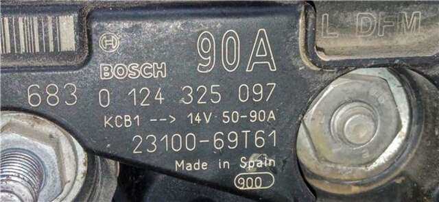 Alternador Nissan Cabstar CABINA SIMPLE [3.0 LTR. - 92 KW DIESEL]