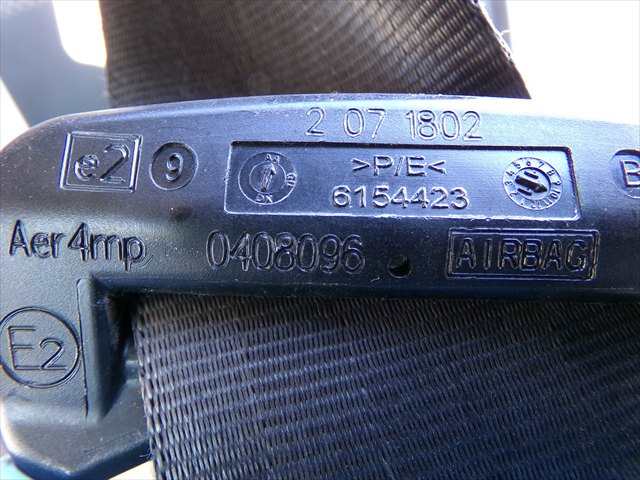 Foto 2ª: Cinturón Delantero Izquierdo Renault Megane 1.5 DCI RANCHERA,2008-2013 [K9KJ8] (2012)