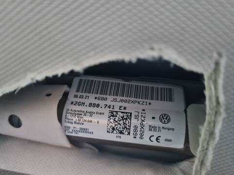 Foto 2ª: Airbag Cortina Delantero Izquierdo Volkswagen T-Cross BASIS 95CV 70KW [DLAC] (2021)