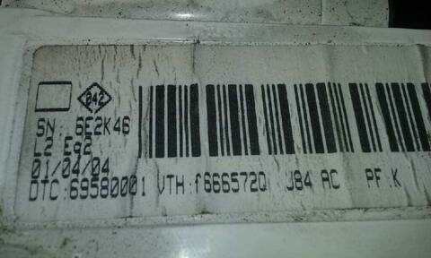 Foto 3ª: Mando Calefacción A. A. Renault Scenic 1.9 DCI DIESEL 120CV 88KW [F9Q812] (2004)