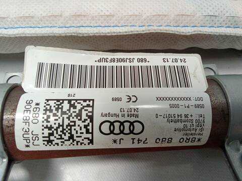 Foto 3ª: Airbag Cortina Delantero Izquierdo Audi Q5 2.0 TDI QUATTRO 177CV 130KW [CGLC,CMGB] (2013)