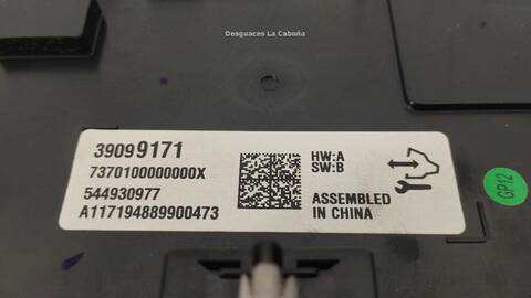 Foto 3ª: Pantalla Multifuncion Opel Insignia 1.6 CDTI 68) (2017)