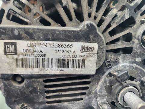 Foto 2ª: Alternador Opel Astra EXCELLENCE 110CV 81KW [B16DTL] (2015)