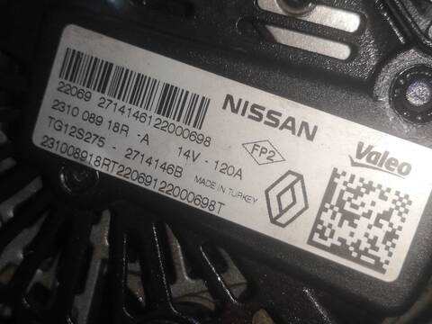 Alternador Renault Captur K9KF6