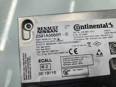 Foto 3ª: Centralita Motor ECU Renault Express ADVANCE 95CV 70KW [K9K872] (2021)