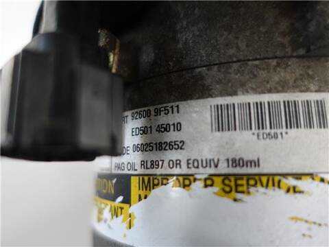 Foto 3ª: Compresor Aire Acondicionado Nissan Almera 1.5 98CV 72KW [QG15DE] (2005)