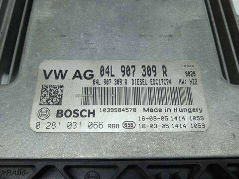 Foto 3ª: Centralita Motor ECU Seat Leon ERENCE PLUS 110CV 81KW [CRL] (2016)