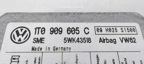 Foto 3ª: Centralita Airbag Volkswagen Touran 1.9 TDI 105CV (2003)