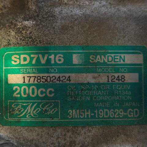 Compresor Aire Acondicionado Ford Focus 1.6 TDCI 109CV 80KW