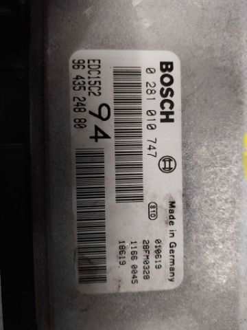 Foto 2ª: Centralita Motor ECU Peugeot 307 2.0 D [D-RHG] (2003)