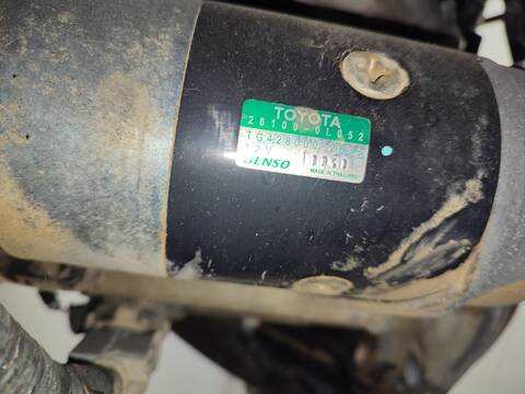 Foto 2ª: Motor de Arranque Toyota Hilux VERSION INDEFINIDA