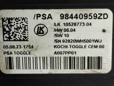Foto 2ª: Palanca de Cambio Citroen C4 C-SERIES BERLINA 130CV 96KW [HNS] (2024)