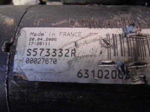 Foto 2ª: Motor de Arranque Fiat Brava 1.9 TD 100CV 74KW [182A7000] (1996)