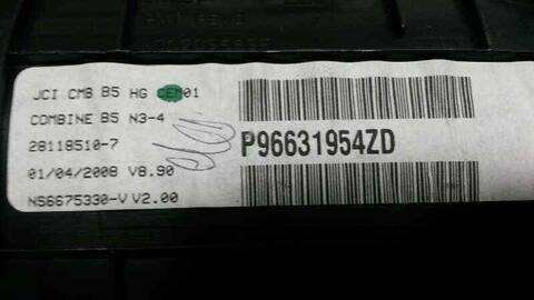 Foto 2ª: Cuadro de Instrumentos Citroen C4 BERLINA (2004)