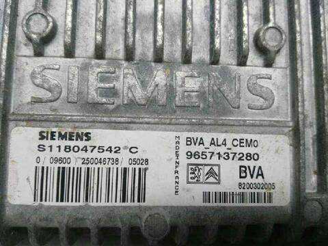Centralita Motor ECU Peugeot 206 1.6 16V CAT BERLINA 109CV 80KW