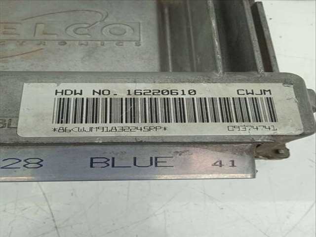 Foto 2ª: Centralita Motor ECU Chevrolet Camaro 5.7 V8 (1992)