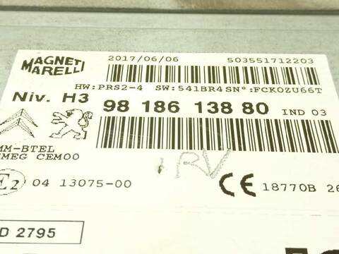 Foto 4ª: Centralita Motor ECU Peugeot 308 STYLE 120CV 88KW [BH01] (2017)