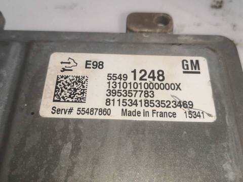 Foto 2ª: Centralita Motor ECU Opel Zafira B16DTH (2016)